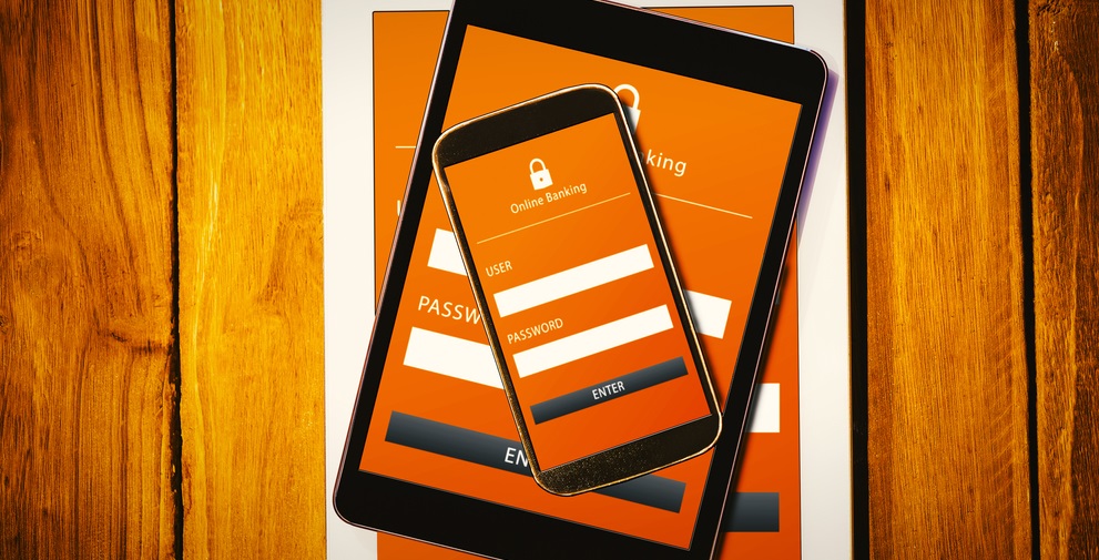 Online banking against tablets and smartphone